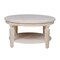 International Concepts Round Vista  Coffee Table  Ready to, 38 W, 38 L, 20.3 in H, Wood, Unfinished OT-15CR - alternate 6
